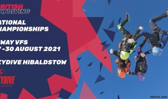 National Championships in 4-Way Vertical Formation Skydiving