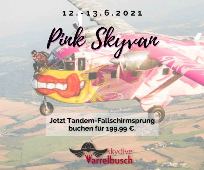Pink Boogie Skydive Varrelbusch