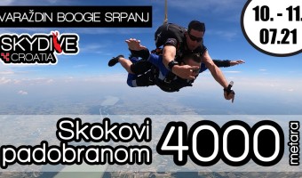 Skydiving Boogie in Varaždin by Skydive Croatia