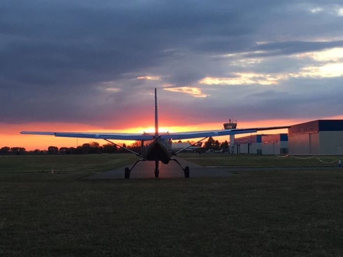 Turbinenpower im Spätsommer