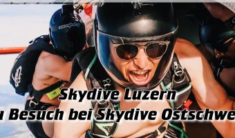 Skydive Luzern zu Besuch bei Skydive Ostschweiz