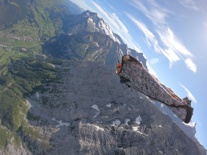 skydive the eiger