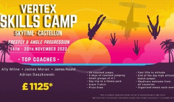 Vertex Skills Camp - Skydive Castellon 2022